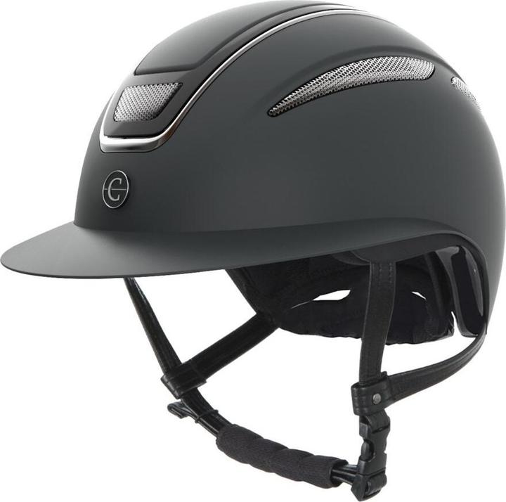 Kerbl Reithelm Elite Polo, schwarz, M 56-58 cm (56 - 58 cm)