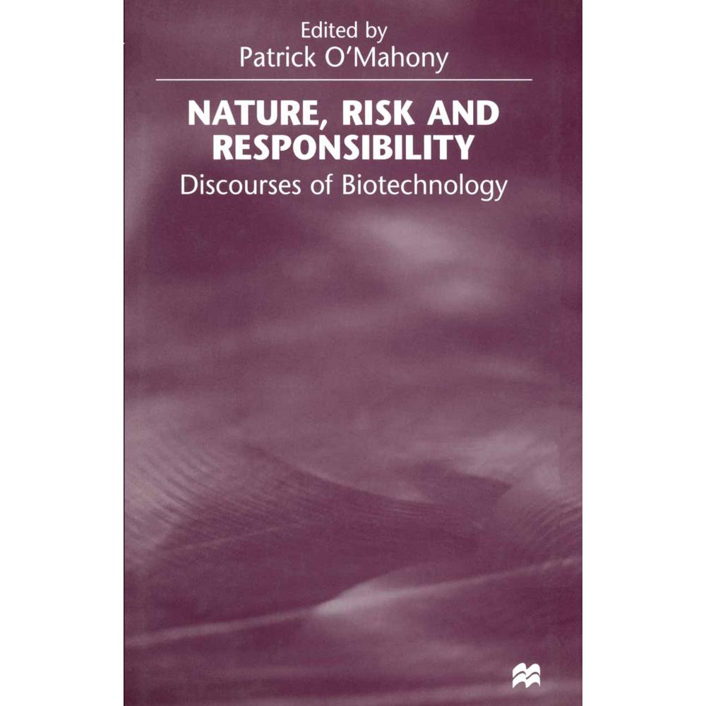 Nature, Risk and Responsibility, Fachbücher