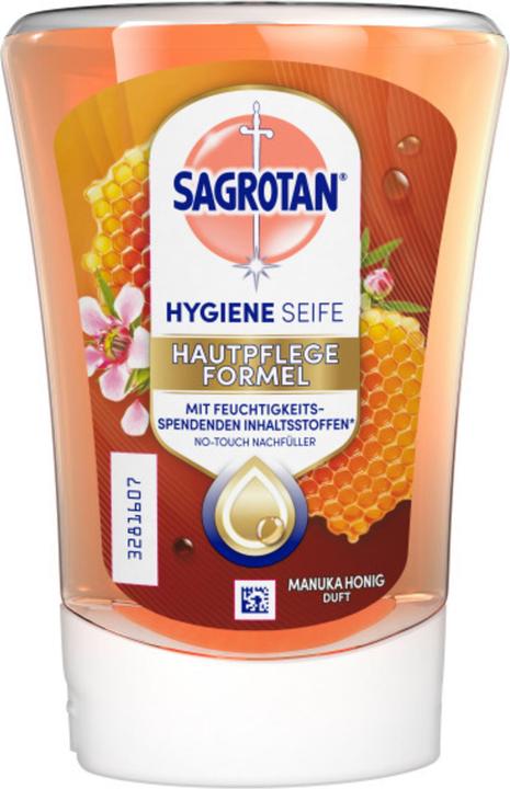 Actual product image Sagrotan HYDRA CARE NO TOUCH liquid soap refill 250 ml (refill, 250 ml)
