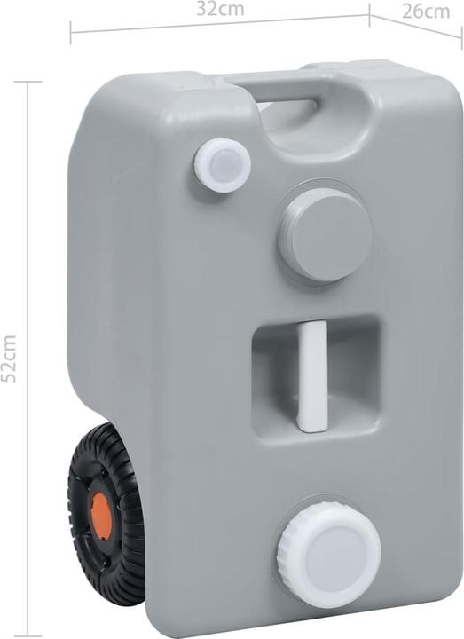 Image du produit vidaXL Averi (26 cm, 25 l, 1x)