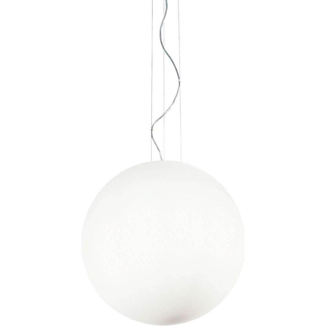 Ideal lux, Pendelleuchte, MAPA BIANCO Pendelleuchte E27 ⌀500mm dimmbar Weiss 032122 (E27)