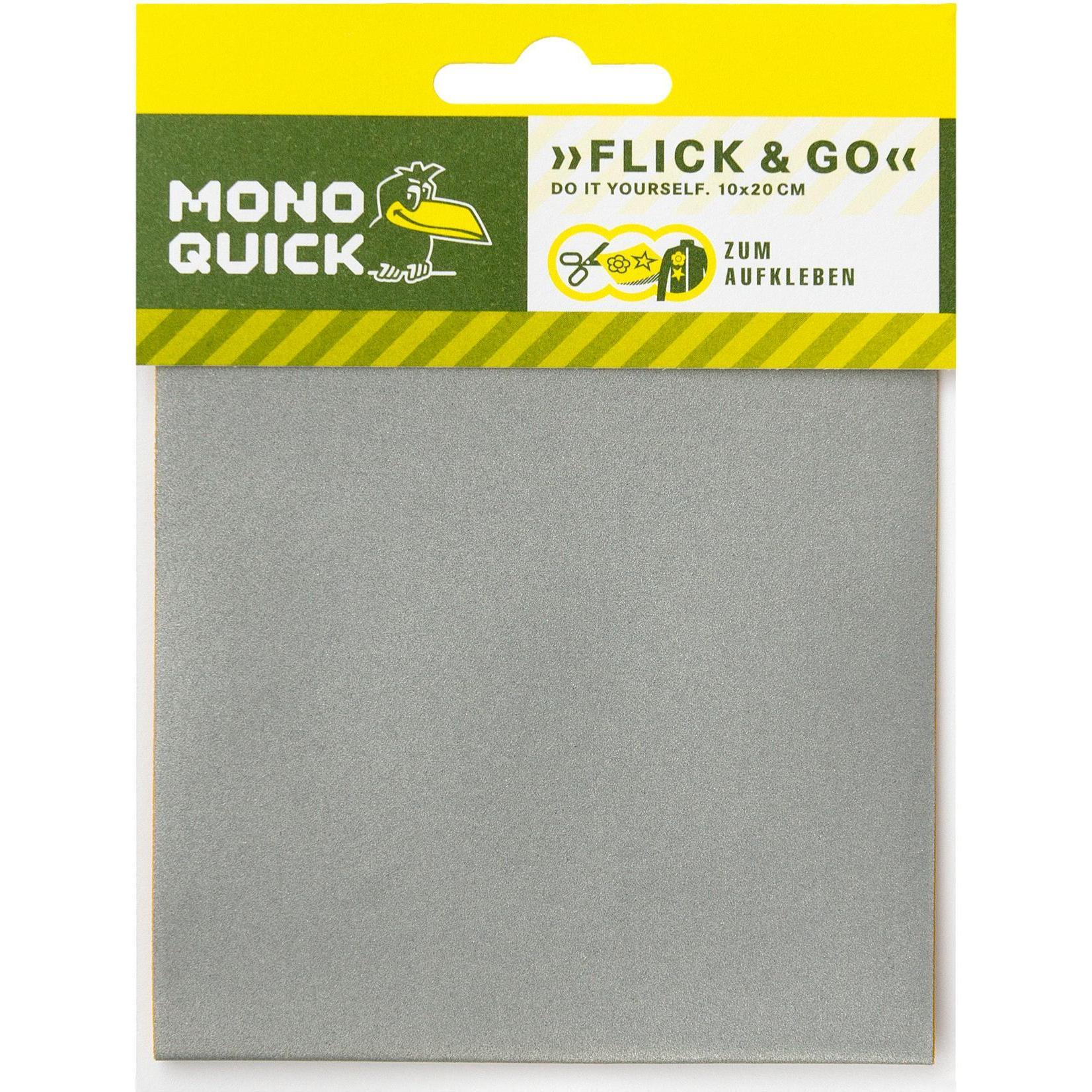 Mono Quick Reflexmaterial, Applikationen, Grau