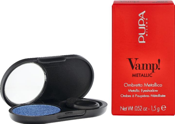 Image du produit Pupa Milano Vamp! Ombre à paupières 307 Bleu denim métallisé (307 Bleu denim métallique)