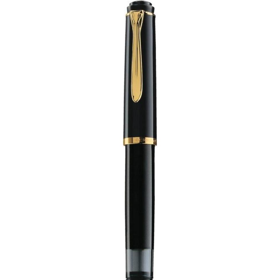 Thumbnail - Pelikan, Schreibstifte, Kolbenfüllhalter 200 Classic B (Black, 1 x)