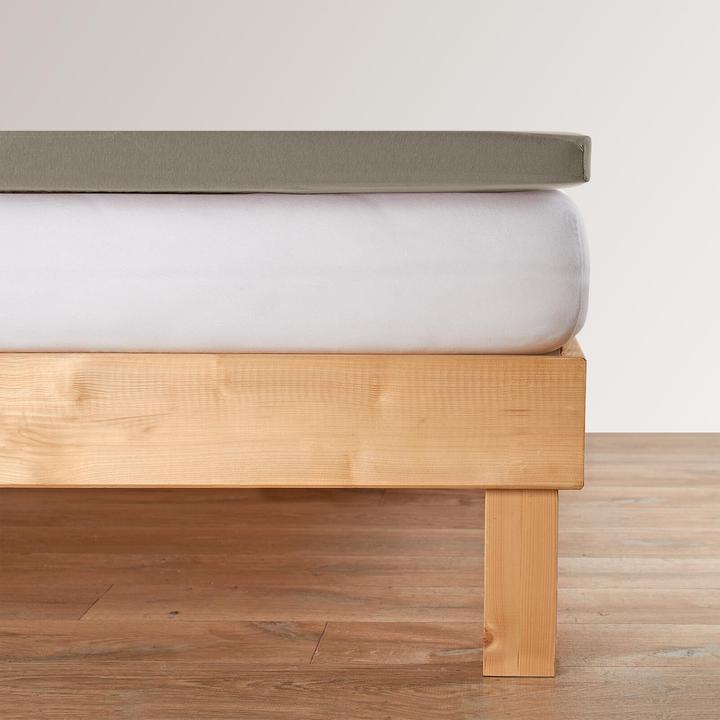 Produktbild BettwarenShop Topper Spannbetttuch (200x200 cm, 180x200 cm)