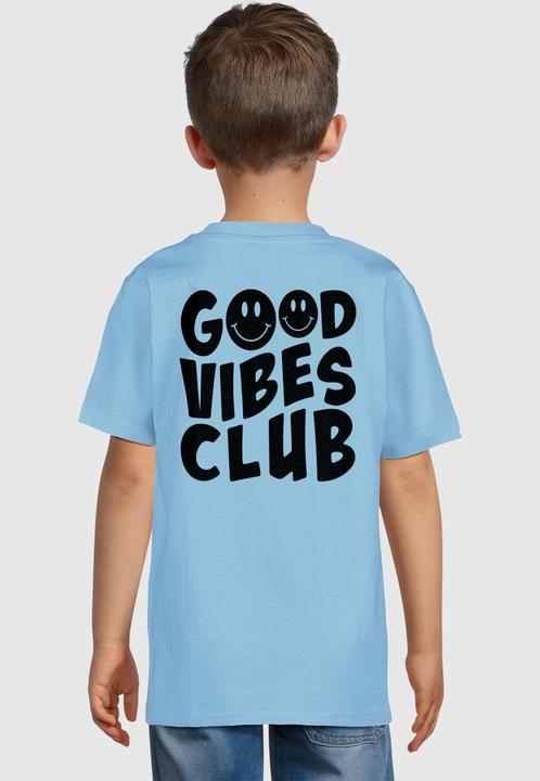 Produktbild Merchcode Kids Good Vibes Club - Basic T-Shirt - 184963 (146, 152)