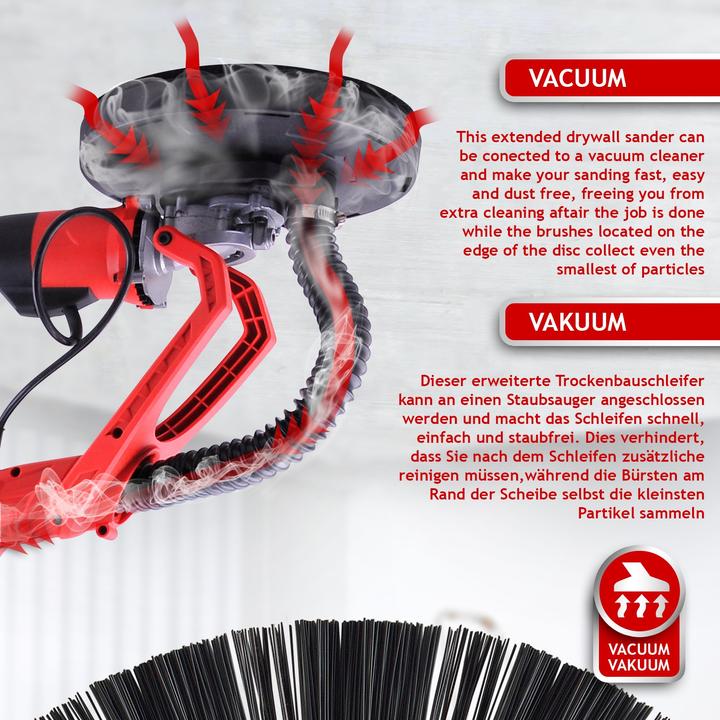 Produktbild Timbertech Trockenbauschleifer 710W (Trockenschleifer, 710 W)