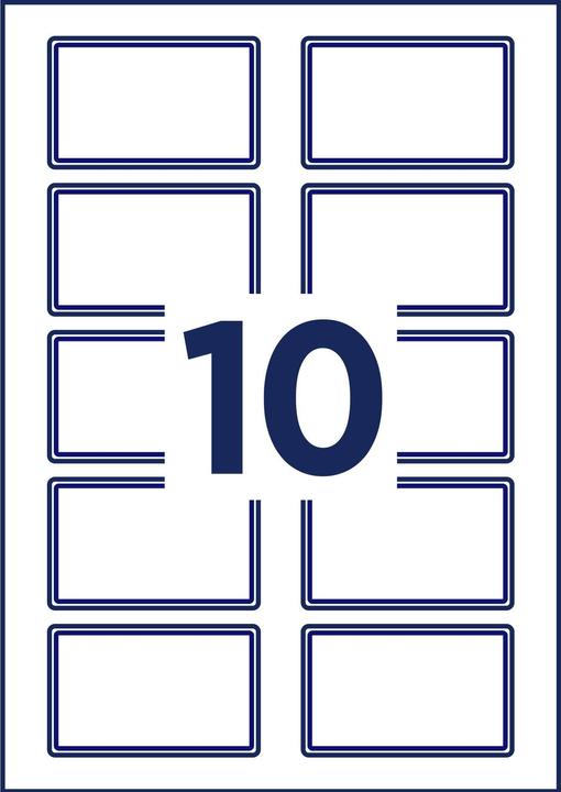 Produktbild Avery Namensetiketten