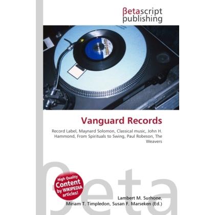 Vanguard Records, Fachbücher