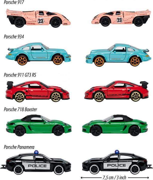 Image du produit Majorette Véhicules Porsche