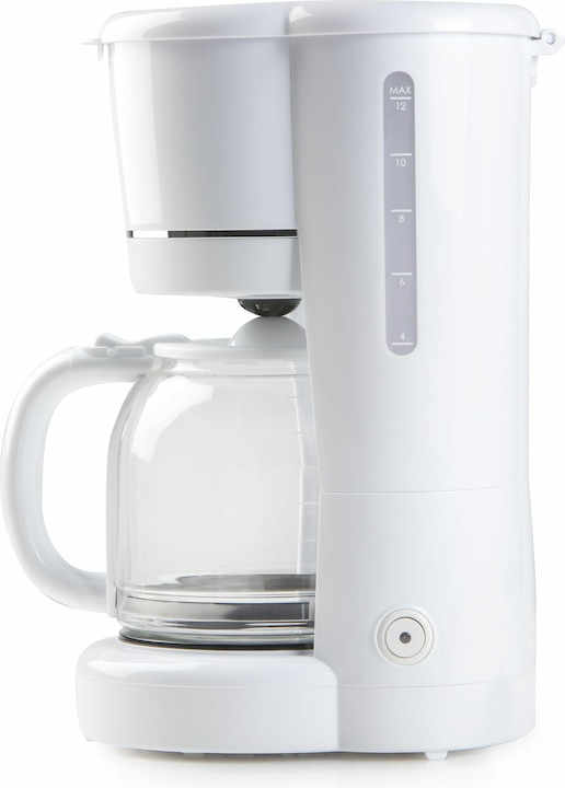 Produktbild Domo CAFETIÈRE BLANCHE DO730K 900W 1,5L 12 TASSES PORTE-FILTRE AMOVIBLE ARRÊT AUTOMATIQUE