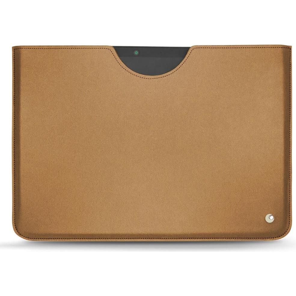 Noreve Lederschutzhülle (Microsoft Surface Pro X), Tablet Hülle, Beige