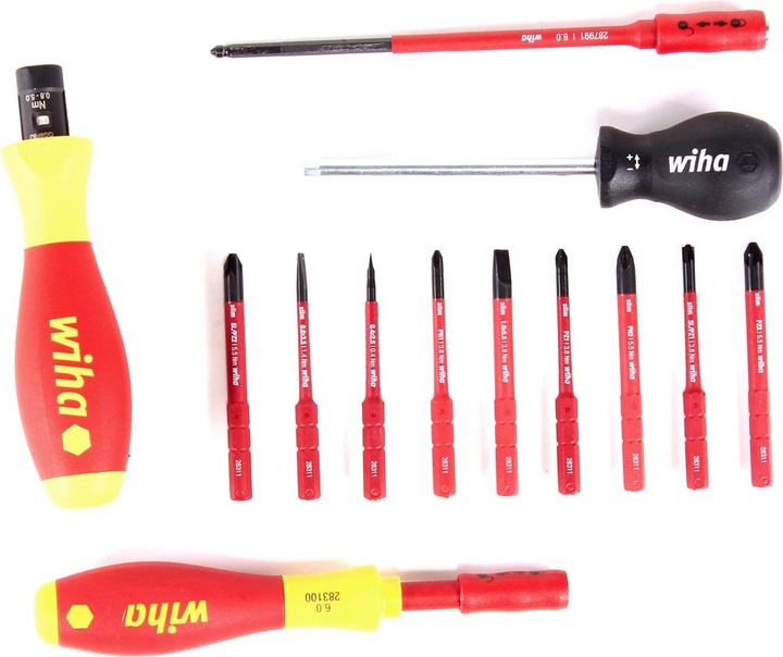 Actual product image Wiha VDE Torque screwdriver (Pozidriv cross recess (PZ), Phillipps cross recess (PH), Port)