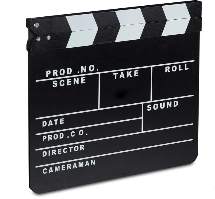 Produktbild Relaxdays Filmklappe (1 Stück)