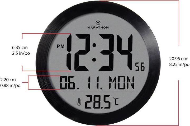 Produktbild Marathon Digital (21 cm)