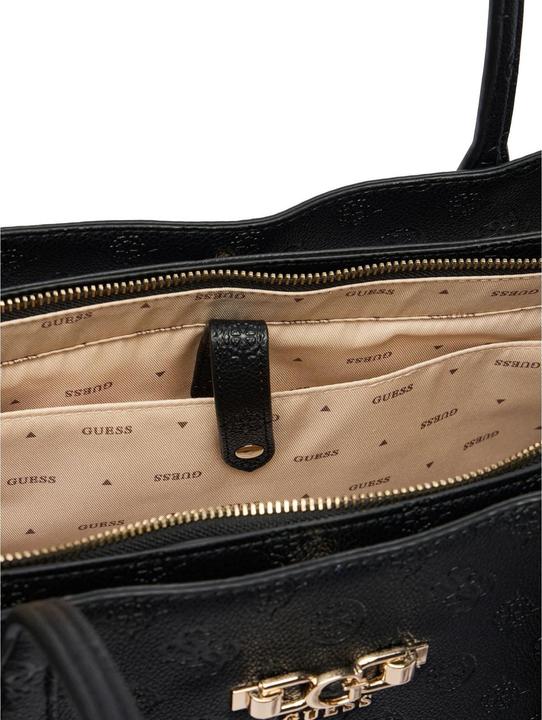 Actual product image Guess Monogram Embossed Handbag