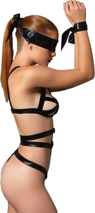 Produktbild Leg Avenue Stringbody mit Armstraps (L, M, S)