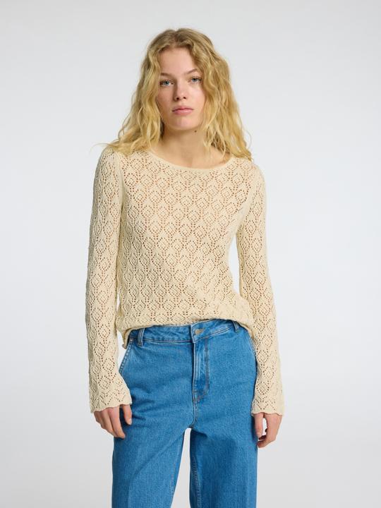 Actual product image Selected Langarm Stricktop (L)