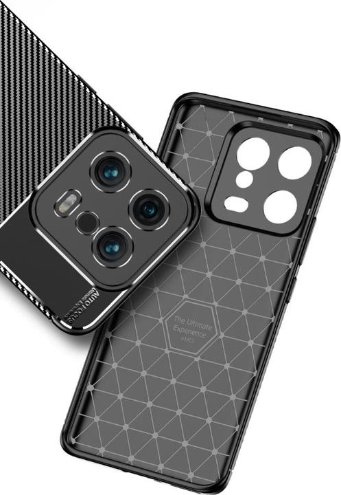 Produktbild Screenguard Xiaomi 13 Hülle Carbon Design TPU Case (Xiaomi 13)