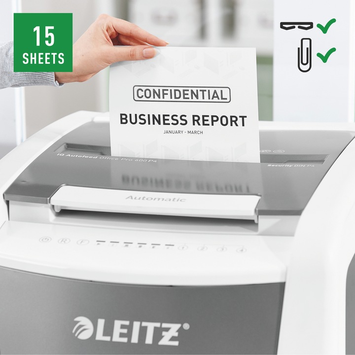 Image du produit Leitz IQ Autofeed Office Pro 600 P-4 (Coupe de particules)