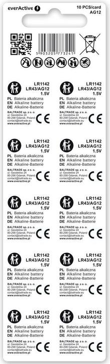 Actual product image Everactive LR1142 (LR43) - 10 button cells (10 pcs., LR43)