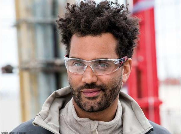 Actual product image Bollé IRI-s Safety Glasses, Smoke