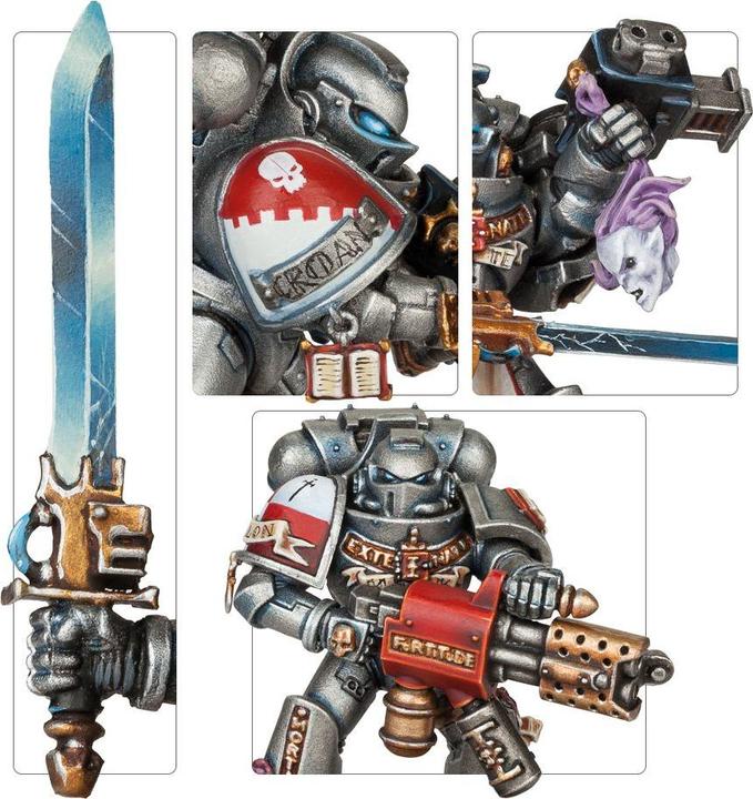 Produktbild Games Workshop Warhammer 40k - Grey Knights Strike Squad (Kunststoff)