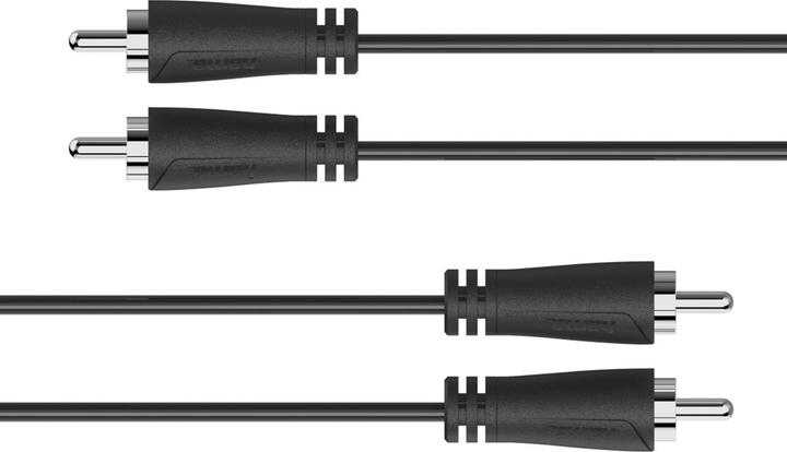 Produktbild Hama Audio-Kabel, 2 Cinch-Stecker - 2 Cinch-Stecker, 1,5 m (1.50 m, Cinch Kabel)