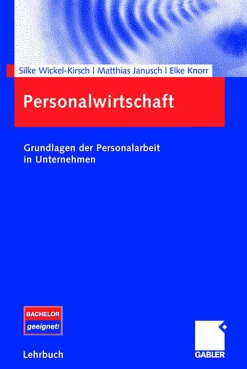 Produktbild Personalwirtschaft (Deutsch, Elke Knorr, Matthias Janusch, Silke Wickel-Kirsch, 2008)