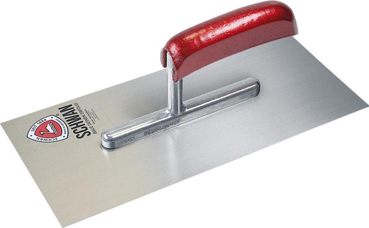 Schwan Troffel Lengte 280 mm Breedte 130 mm Beukenhouten steel Staal, gehard Dikte 0.7 mm (13 cm)