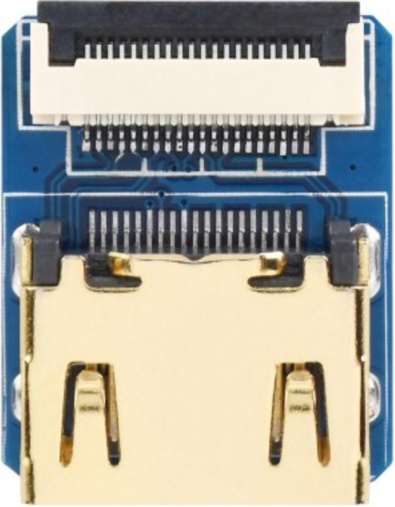 Produktbild WaveShare HDMI Female Stecker horizontal (0.03 m, HDMI)