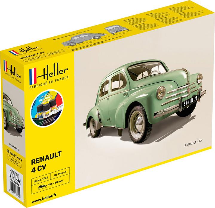 Produktbild Heller STARTER KIT Renault 4 CV