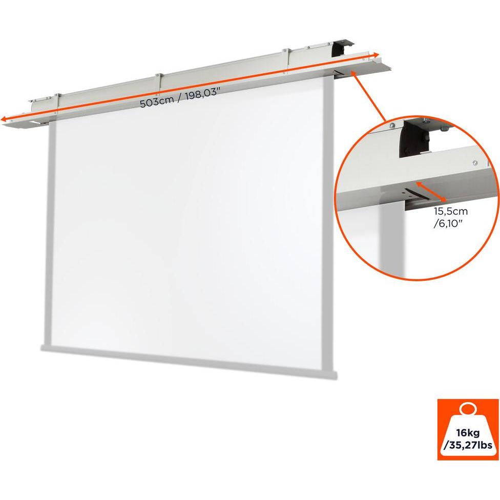 Thumbnail - Celexon Ceiling installation set (Montage), Leinwand Zubehör, Weiss