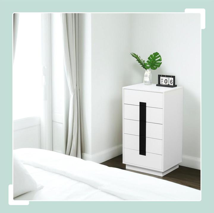 Image du produit Relaxdays Commode (50 x 40 x 88 cm)