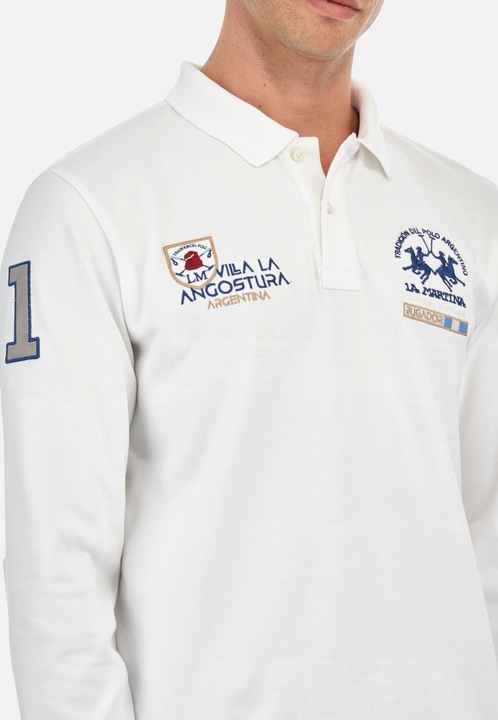 Immagine prodotto La Martina Polo Camicia a maniche lunghe con colletto a polo (M)
