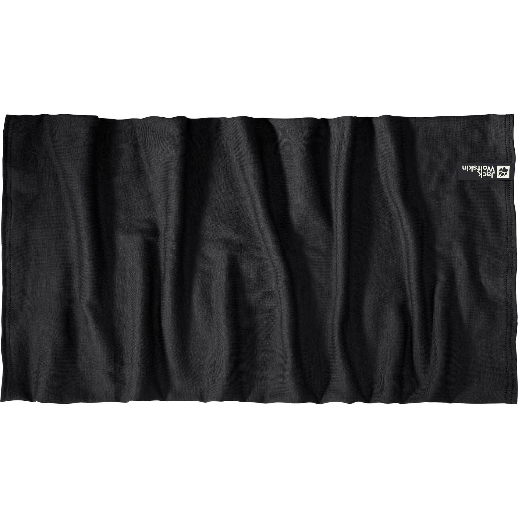 Jack Wolfskin, Damen, Schal, Merino Neckgaiter, Schwarz