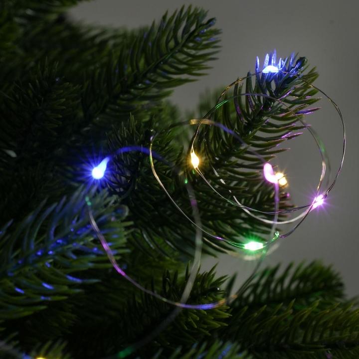 Produktbild Hermex LED Kupferdraht-Lichterkette 2m Weihnachtslichterkette Deko-Lichter (2 m)