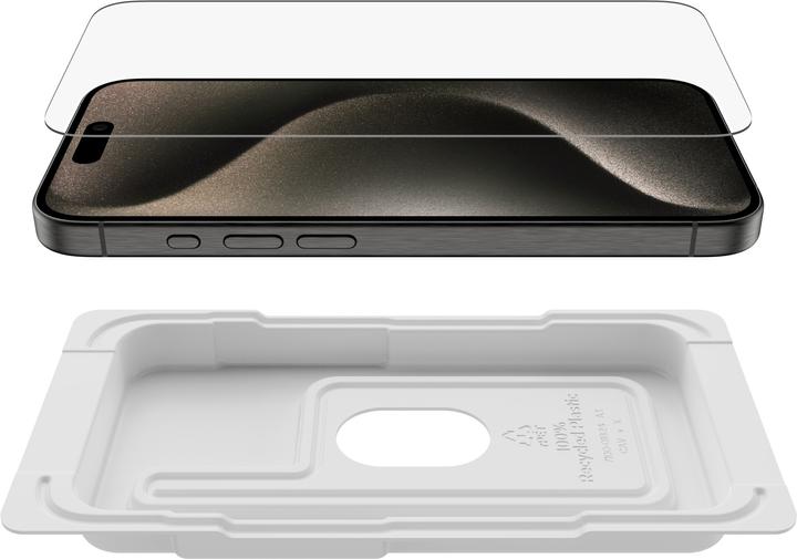 Image du produit Belkin ScreenForce Pro UltraGlass2 (1 pièce(s), Apple iPhone 15 Pro)