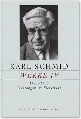 Produktbild Karl Schmid - Gesammelte Werke und Briefe / Karl Schmid, Gesammelte Werke, Werke IV (Deutsch, Thomas Sprecher, Judith Niederberger, 1998)