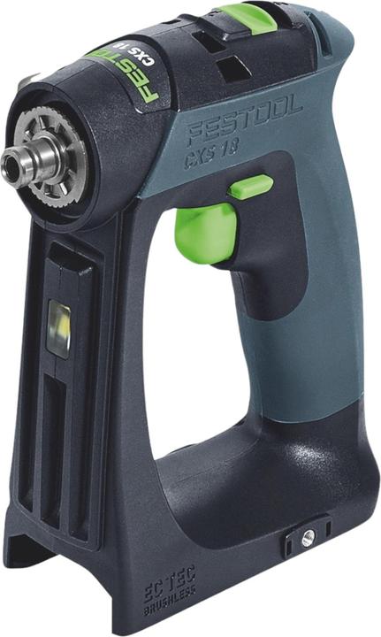 Actual product image Festool CXS 18-Basic-Set cordless drill driver 18 V 40 Nm brushless + 2x rechargeable battery 4.0 Ah + (Rechargeable battery operated)