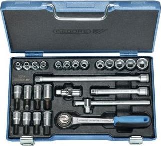 Actual product image Gedore 30 IMU-10 Socket spanner set 3/8" 26-piece hexagon IN-IS-PH (3/8")