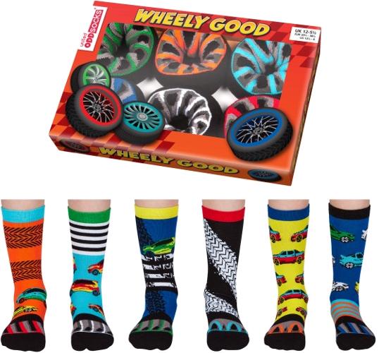 Immagine prodotto United Oddsocks Wheely Good (confezione da 3, 30 - 38)