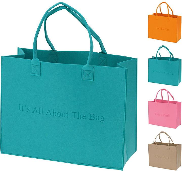 Produktbild Koopman Filztasche sortiert 44x34cm (4559580 l)