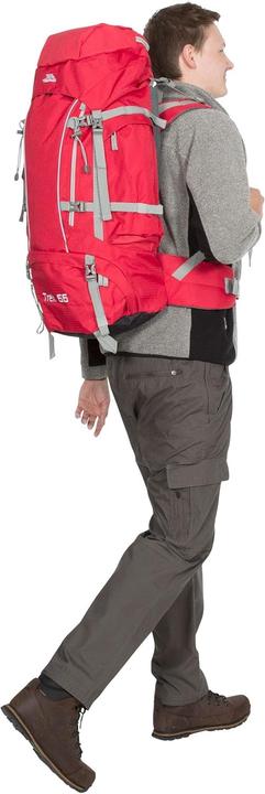 Immagine prodotto Trespass TREK 66 - Zaino da trekking da 66 litri (66 l)