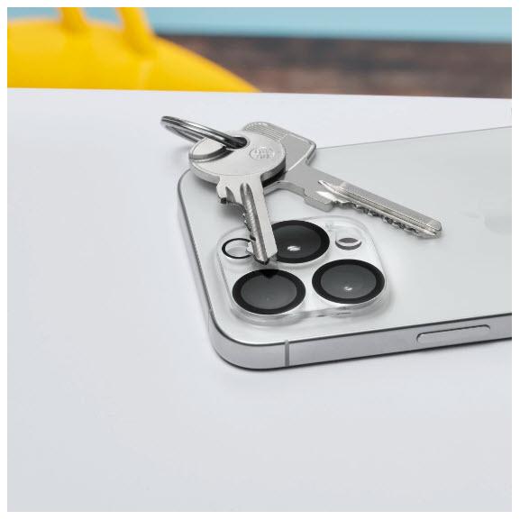 Produktbild Hama Cam Protect (1 Stück, Apple iPhone 15 Pro Max, Apple iPhone 15 Pro)