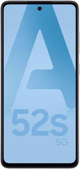 Immagine prodotto Samsung Galaxy A52s (128 GB, Awesome White, 6.50", Doppia SIM Ibrida, 64 Mpx, 5G)