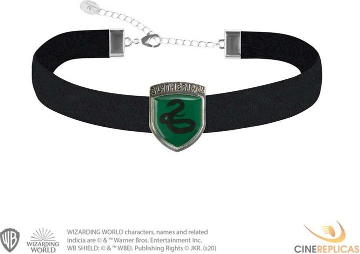 Cinereplicas Harry Potter: Choker mit Slytherin Anhänger