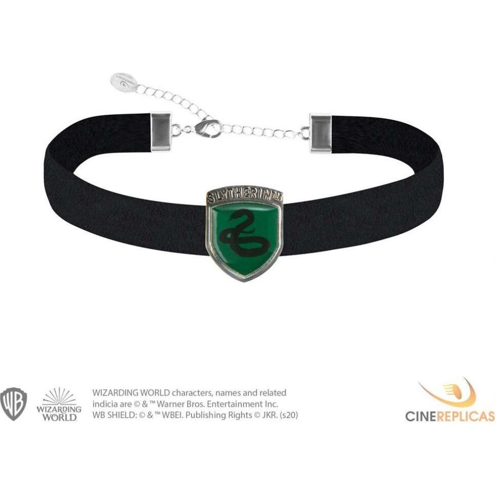 Cinereplicas, Halsschmuck, Harry Potter: Choker mit Slytherin Anhänger