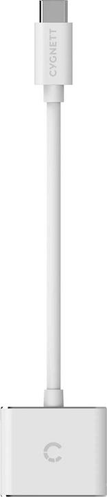 Actual product image Cygnett Adapter audio USB-C to mini jack 3.5mm i USB-C Essential (white) (USB Type C)