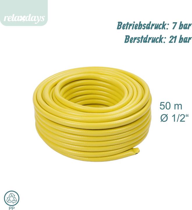 Produktbild Relaxdays Gartenschlauch (50 m, 12.70 mm)